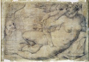 Vénus avec Cupidon - Michelangelo Buonarroti